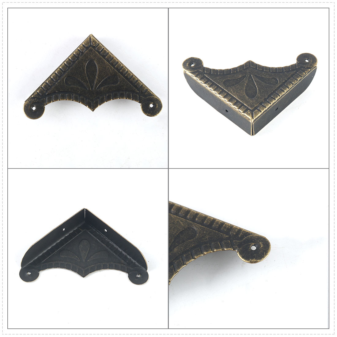 Retro Picture Frame Decoration Guard Jewellery Box Corner Protector 4/12/20Pcs Retro Picture Frame Decoration Guard Jewellery Box Corner Protector 4/12/20Pcs